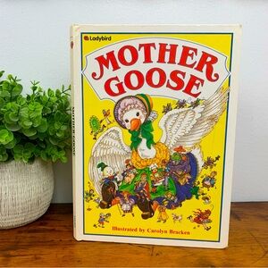 Vintage | First Edition Mother Goose 1988 Ladybird British Library Book